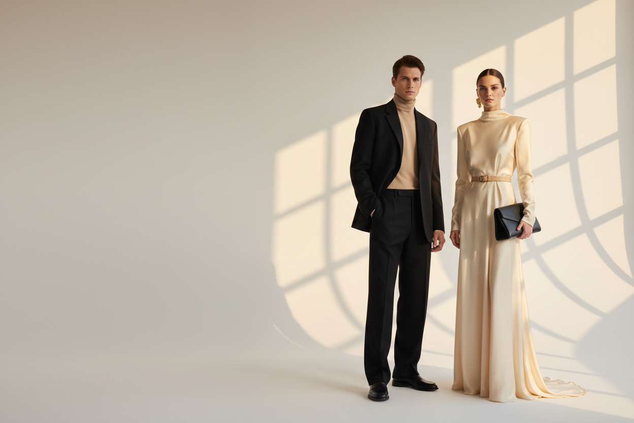 Hero Maison Élite — Mujer y Hombre Landscape